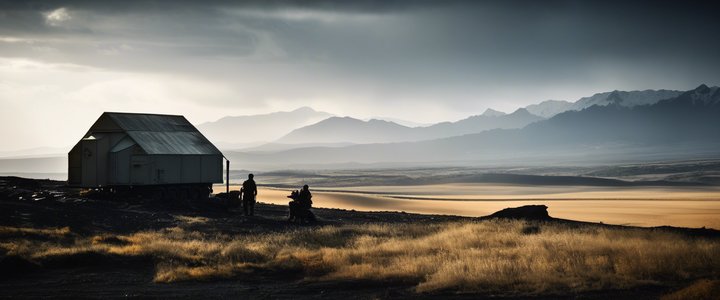 Hideo Kojima speaking at a gaming event with a microphone.