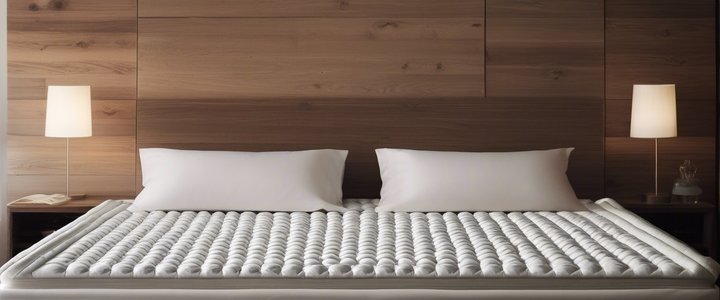 Organic mattress toppers on display for comparison and review.