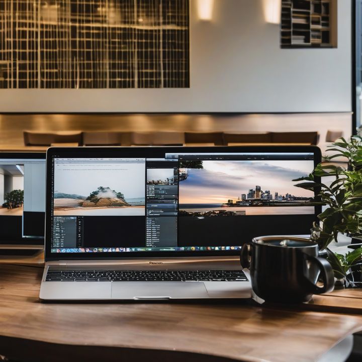 Apple laptops displayed on a table for comparison and review purposes.
