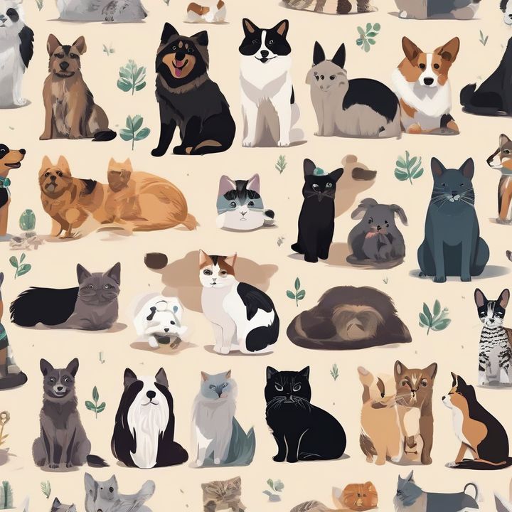 Cat playing with toys near Amazon boxes and pet supplies.