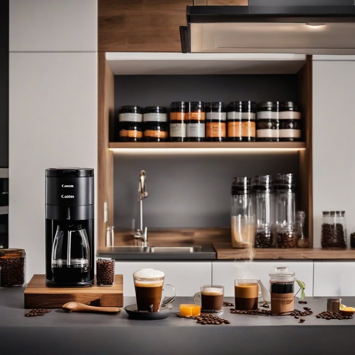 Coffee cups and bags on a table for subscription review comparison.