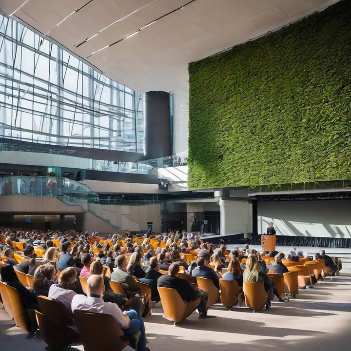 Nikki Parker speaking at TechCrunch All Stage event.