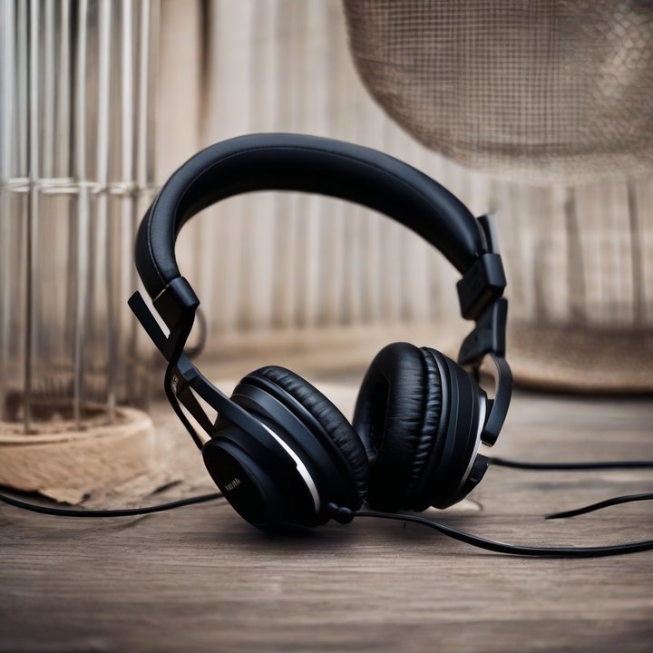 Nothing Headphone (1) device on display, showcasing its design and features.