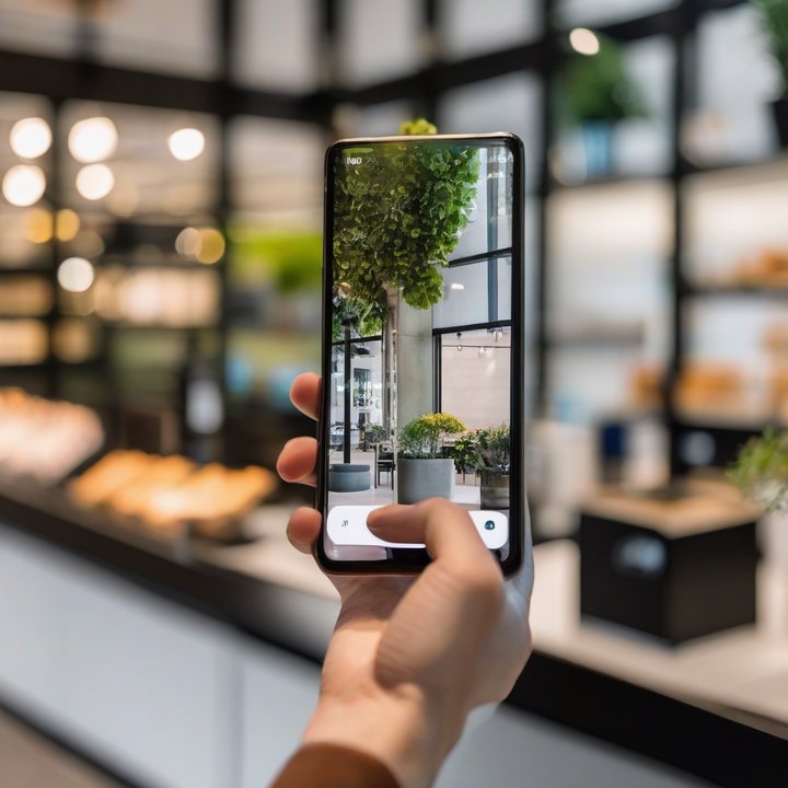 Person holding a smartphone with Prime Day deals on screen.