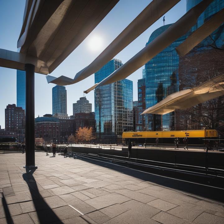 TechCrunch All Stage 2025 logo in front of Boston cityscape background
