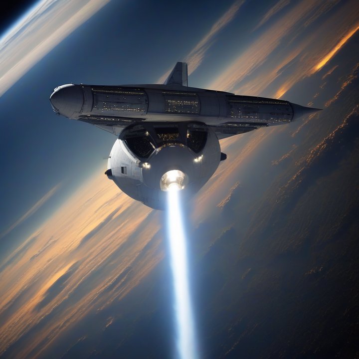 US space plane prepares for quantum navigation technology test launch.