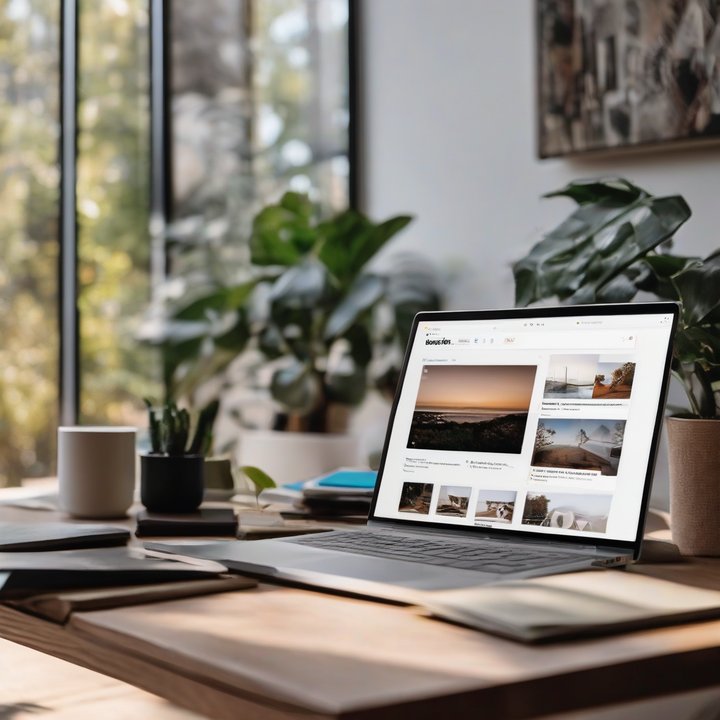 Notion app running offline on a laptop screen.