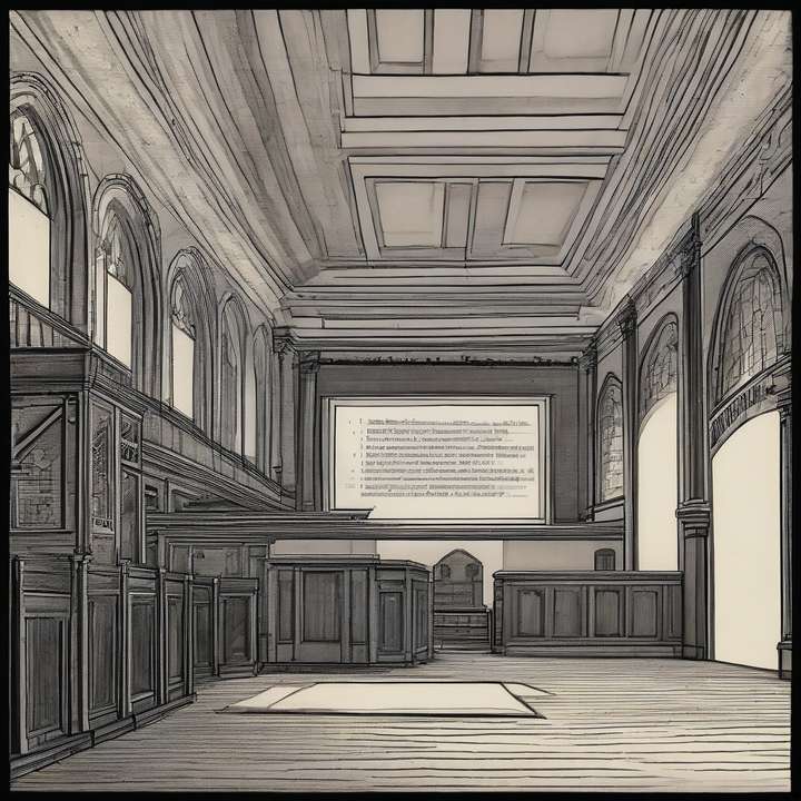 US court computer screens display hacking alert messages and error codes suddenly.