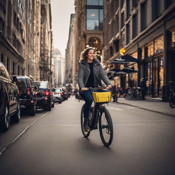 Family riding Urban Arrow FamilyNext Pro bicycle together outdoors.