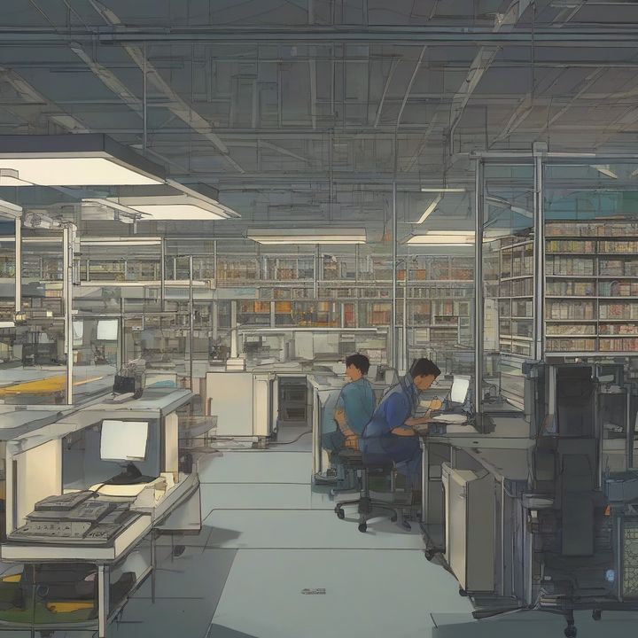 Person typing on computer with code on screen, hacking into AI system.