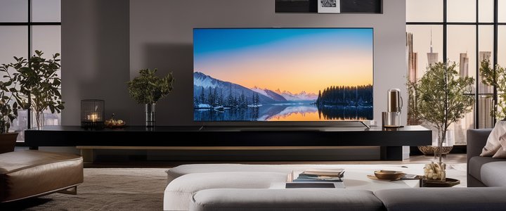 LG C4 OLED TV on display with sale price tag.